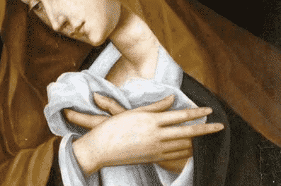 AU 16ème siècle, une italienne Pulisena Nelli peint au couvent !!